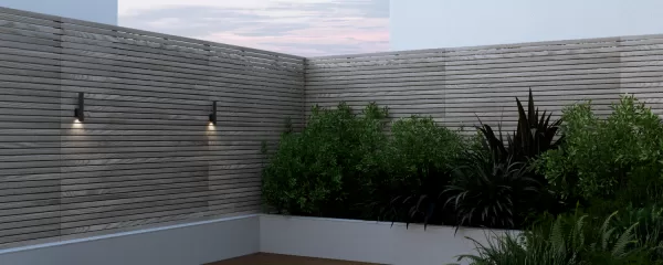 Our Accoya fencing range provides customers with a stylish, durable and luxurious softwood feature.