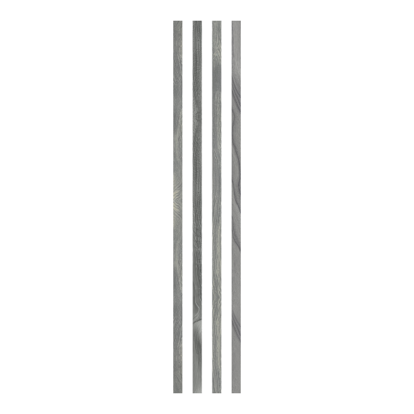 The narrow Accoya slats are 44mm x 17mm and come in lengths of 1800mm or 2100mm.